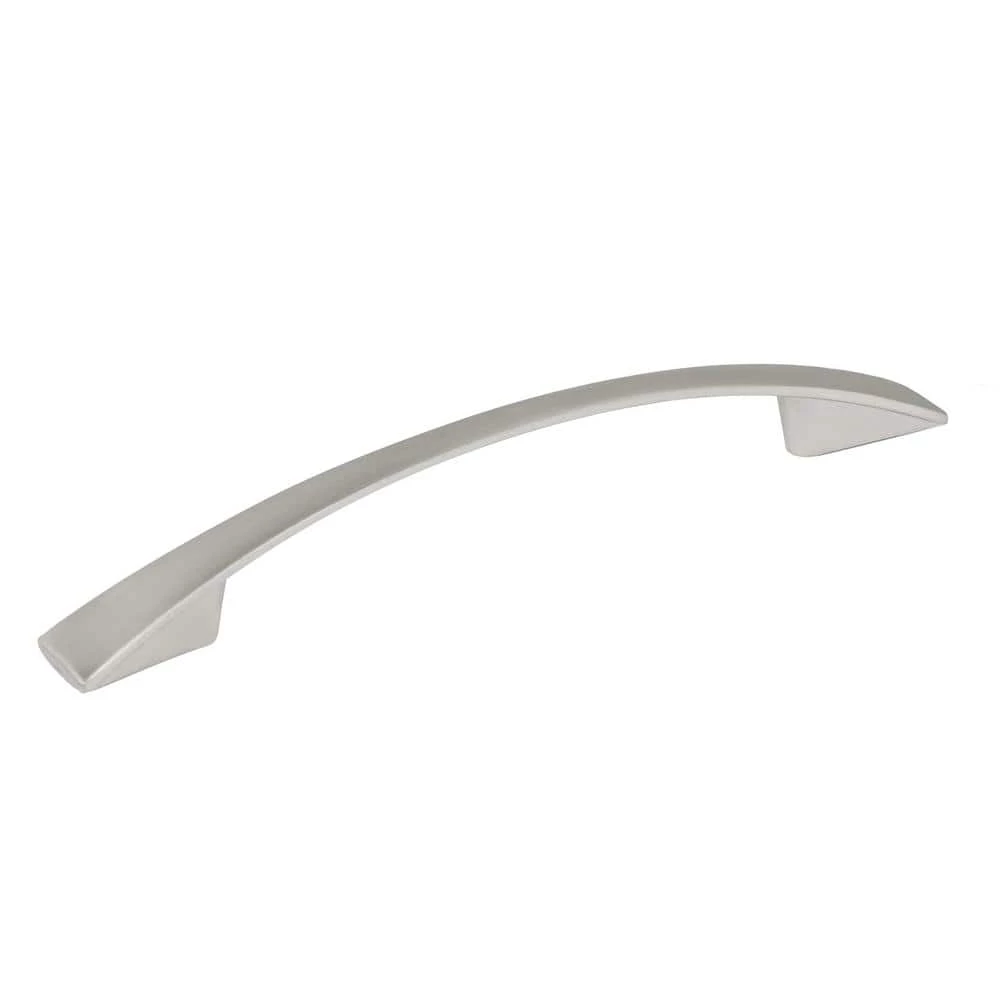 Richelieu Hardware Bromont Collection 3-3/4 in. (96 mm) Center-to-Center Brushed Nickel Contemporary Drawer Pull (10-Pack) 4 Richelieu Hardware Bromont Collection 3-3/4 in. (96 mm) Center-to-Center Brushed Nickel Contemporary Drawer Pull (10-Pack) - Image 2