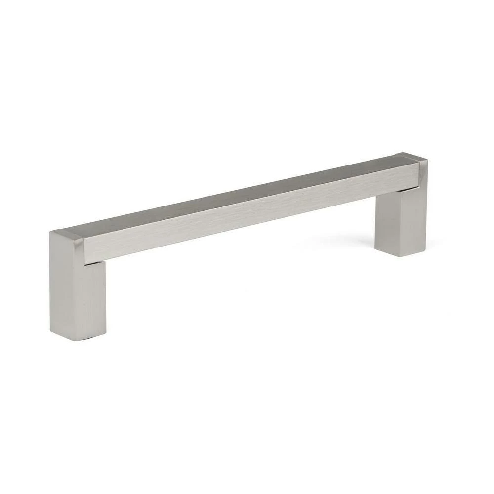 Richelieu Hardware Laconia Collection 5-1/16 in. (128 mm) Center-to-Center Brushed Nickel Contemporary Drawer Pull (10-Pack) 4 Richelieu Hardware Laconia Collection 5-1/16 in. (128 mm) Center-to-Center Brushed Nickel Contemporary Drawer Pull (10-Pack) - Image 2