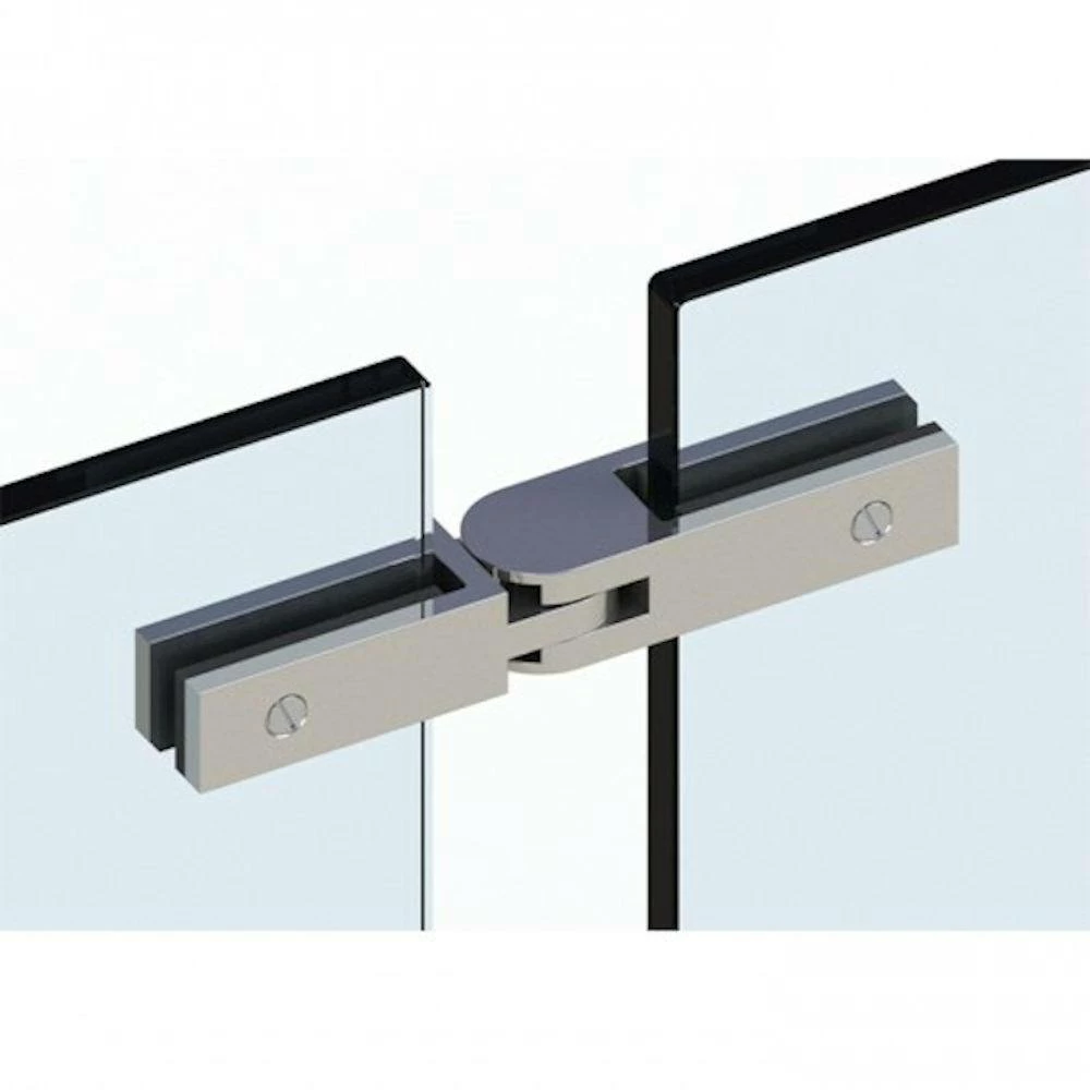 Richelieu Hardware Adjustable Stainless Steel Glass Panel Connector with Square Ends for Pool Gate 6 Richelieu Hardware Adjustable Stainless Steel Glass Panel Connector with Square Ends for Pool Gate - Image 4