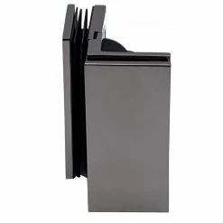 Richelieu Hardware 90° Polished Stainless Steel Glass-to-Glass Magnetic Pool Gate Latch -Copper Creek Shop richelieu hardware fence gate latches slide bolts pglgg090171 1f 1000