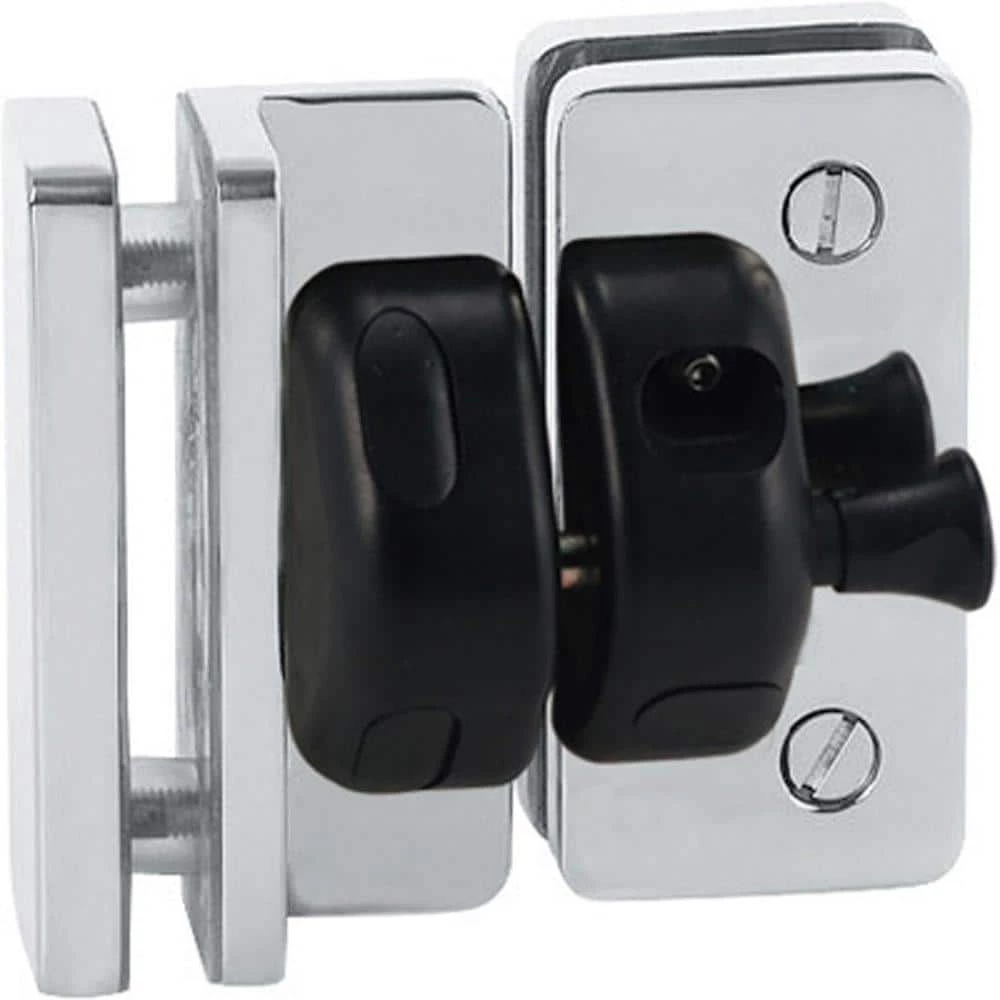 Richelieu Hardware 90° Stainless Steel Glass-to-Glass Magnetic Safety Pool Gate Latch 3 Richelieu Hardware 90° Stainless Steel Glass-to-Glass Magnetic Safety Pool Gate Latch