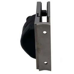 Richelieu Hardware 90° Polished Stainless Steel Round Post-to-Glass Magnetic Pool Gate Latch -Copper Creek Shop richelieu hardware fence gate latches slide bolts pglrdpg171 4f 1000