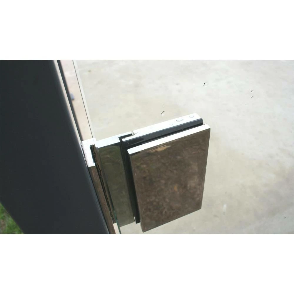 Richelieu Hardware 90° Stainless Steel Post-to-Glass/Wall-to-Glass Magnetic Pool Gate Latch 7 Richelieu Hardware 90° Stainless Steel Post-to-Glass/Wall-to-Glass Magnetic Pool Gate Latch - Image 5