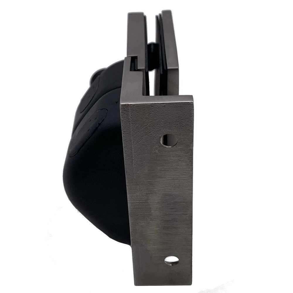 Richelieu Hardware 90° Stainless Steel Post-to-Glass/Wall-to-Glass Magnetic Pool Gate Latch 5 Richelieu Hardware 90° Stainless Steel Post-to-Glass/Wall-to-Glass Magnetic Pool Gate Latch - Image 3