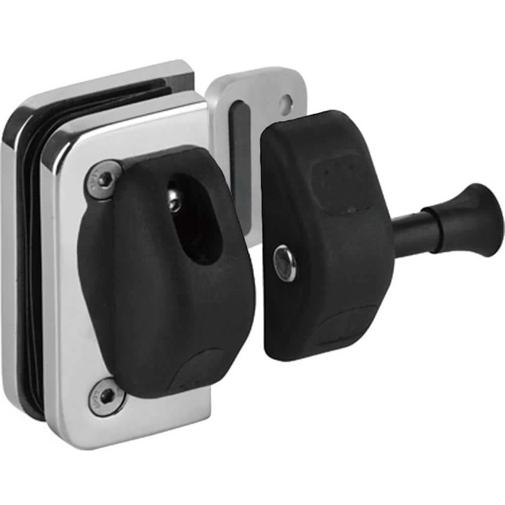 Richelieu Hardware Stainless Steel Glass-to-Wall/Glass-to-Post Magnetic Safety Pool Gate Latch 3 Richelieu Hardware Stainless Steel Glass-to-Wall/Glass-to-Post Magnetic Safety Pool Gate Latch